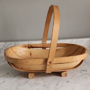 Rustic Wooden Basket